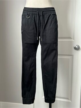 Publish Black Drawstring Joggers - Sz 27